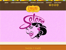 Tablet Screenshot of elchilito.com